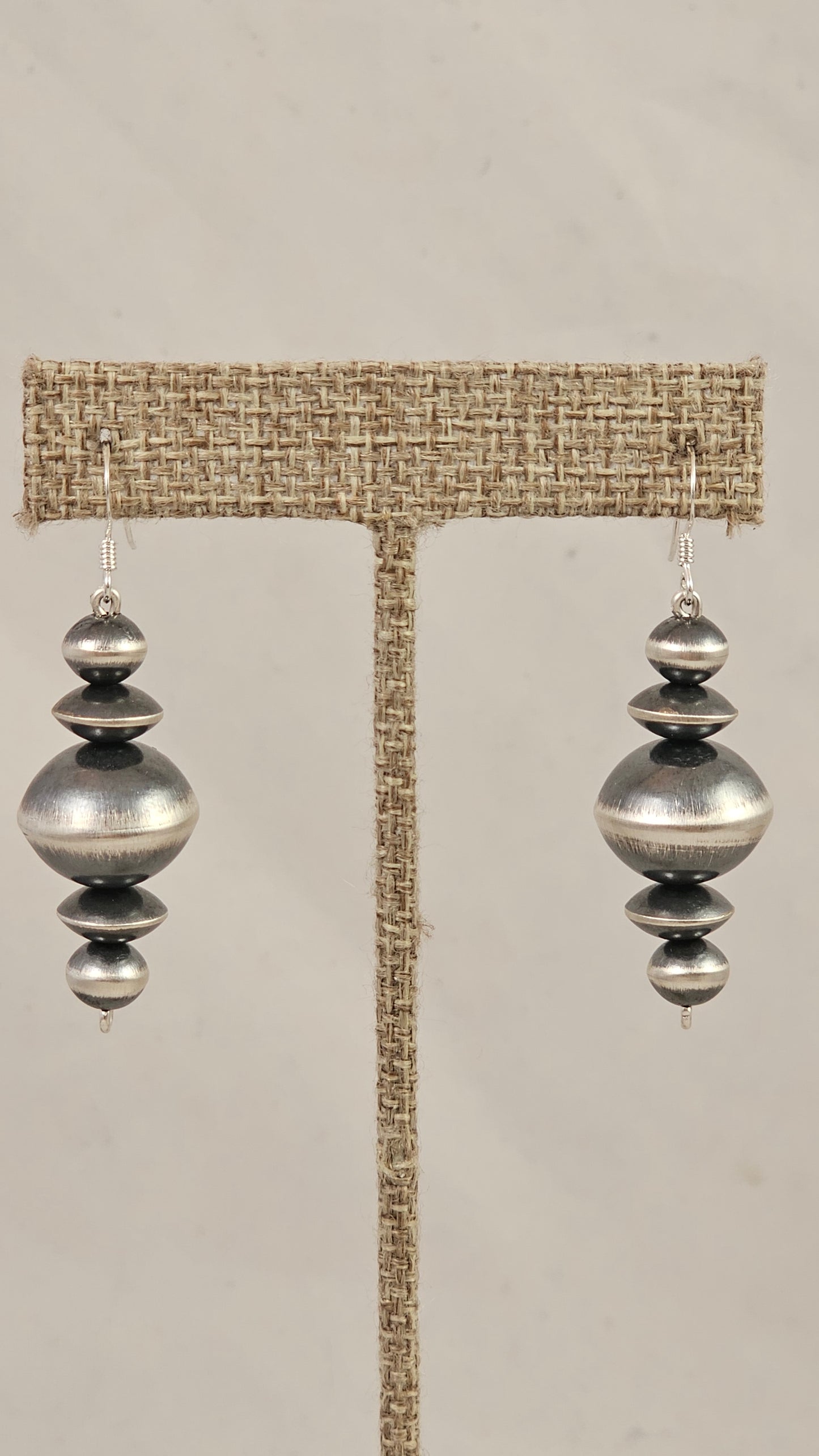 Navajo pearl earrings