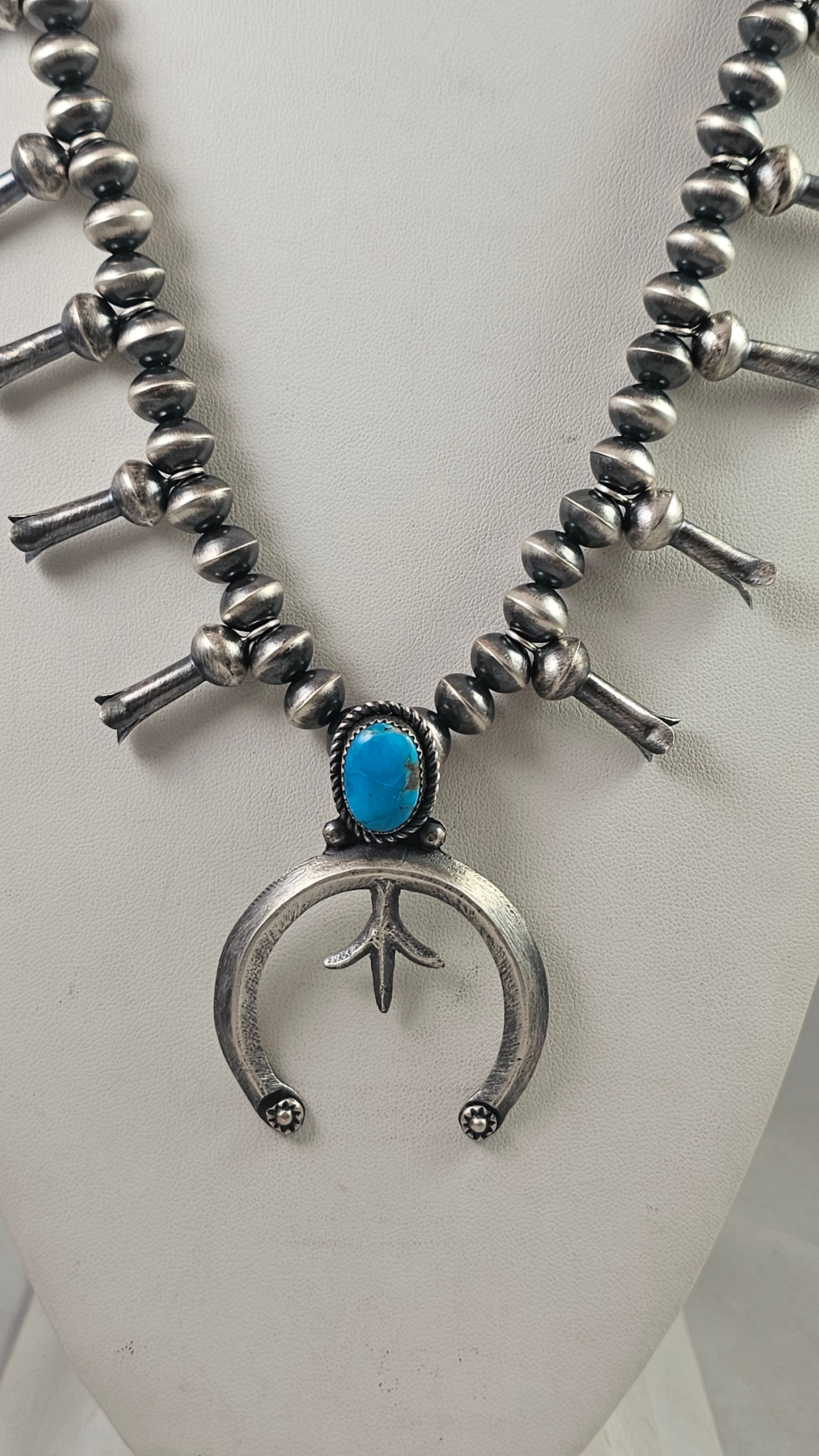 Squash blossom necklace