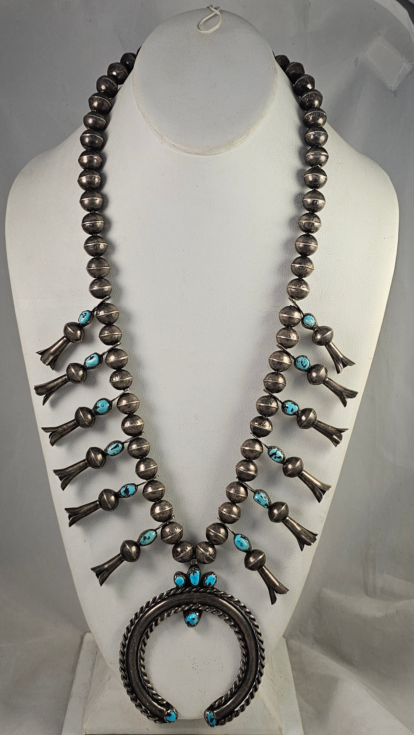 Squash blossom necklace