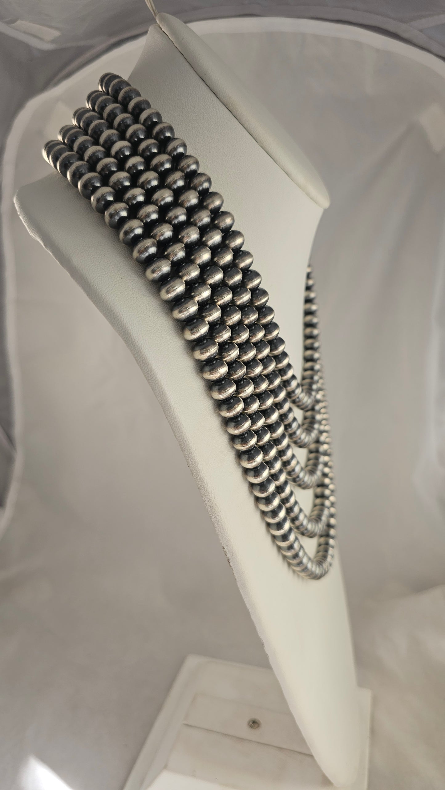 5 Strand Navajo pearl necklace