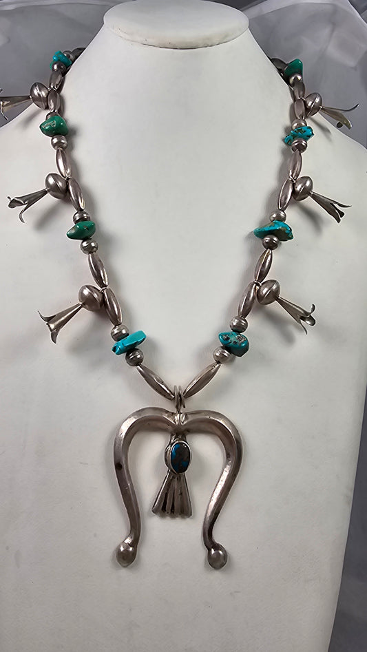 Turquoise Naja necklace