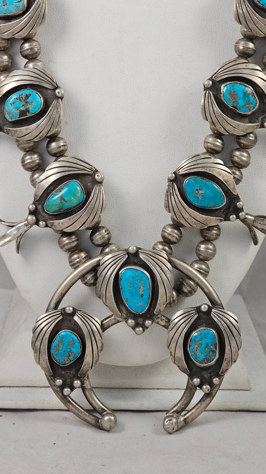 Squash blossom necklace