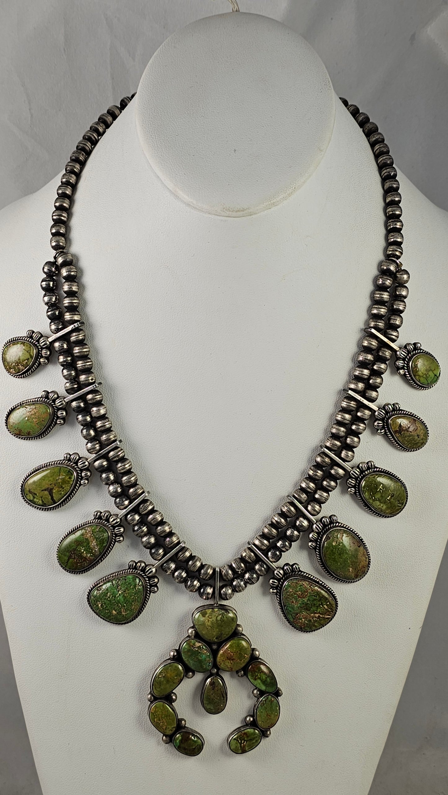 Squash blossom necklace