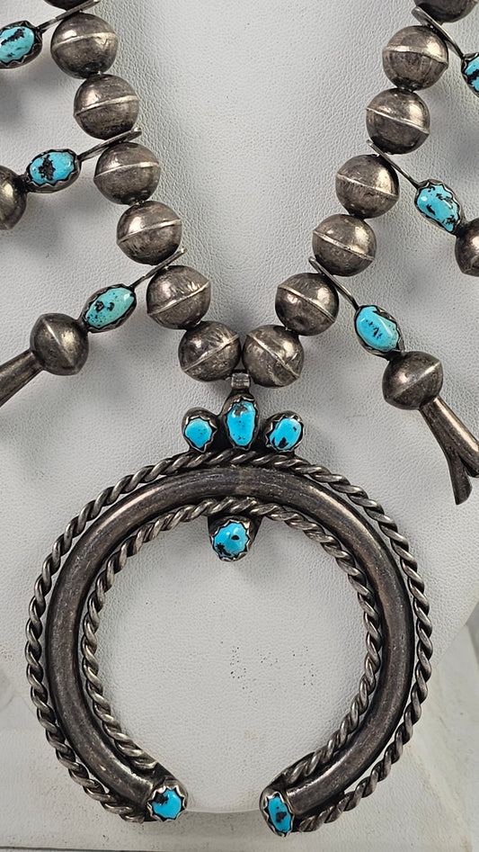 Squash blossom necklace