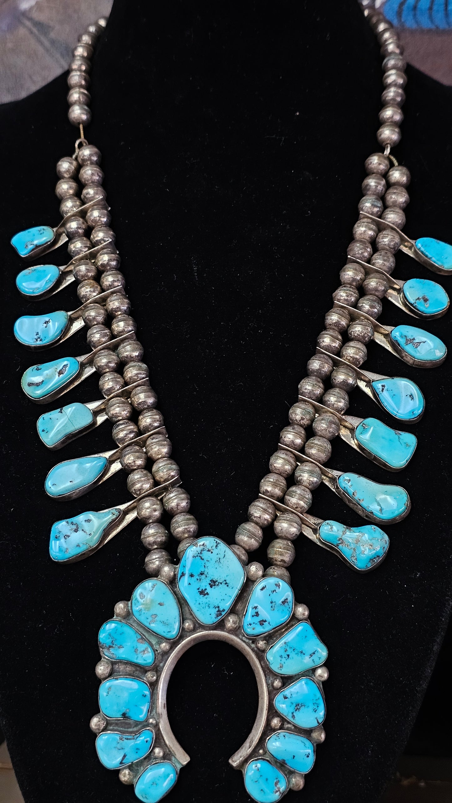 Squash blossom necklace