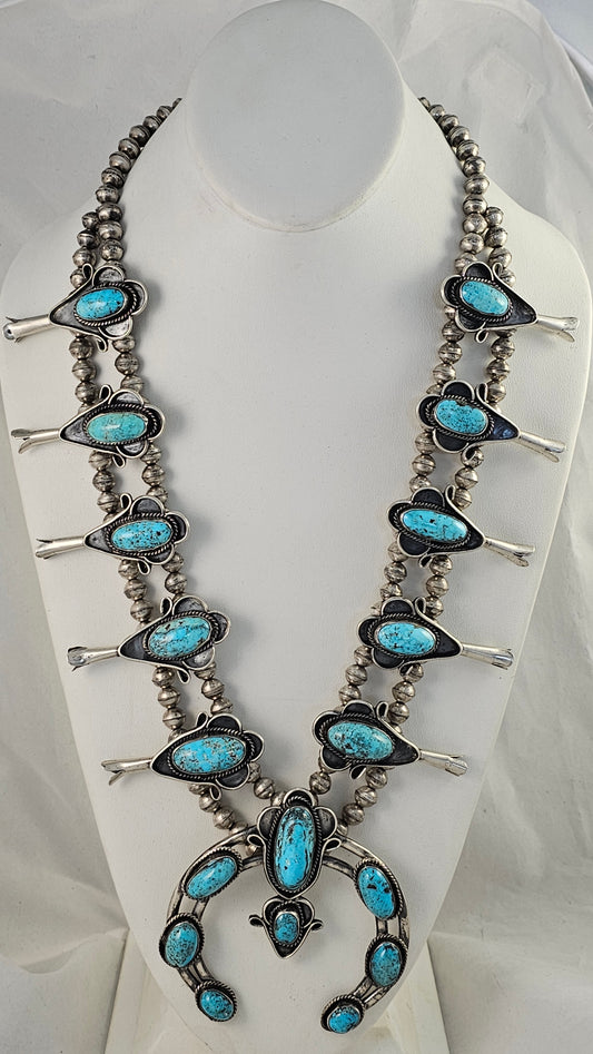 Squash blossom necklace