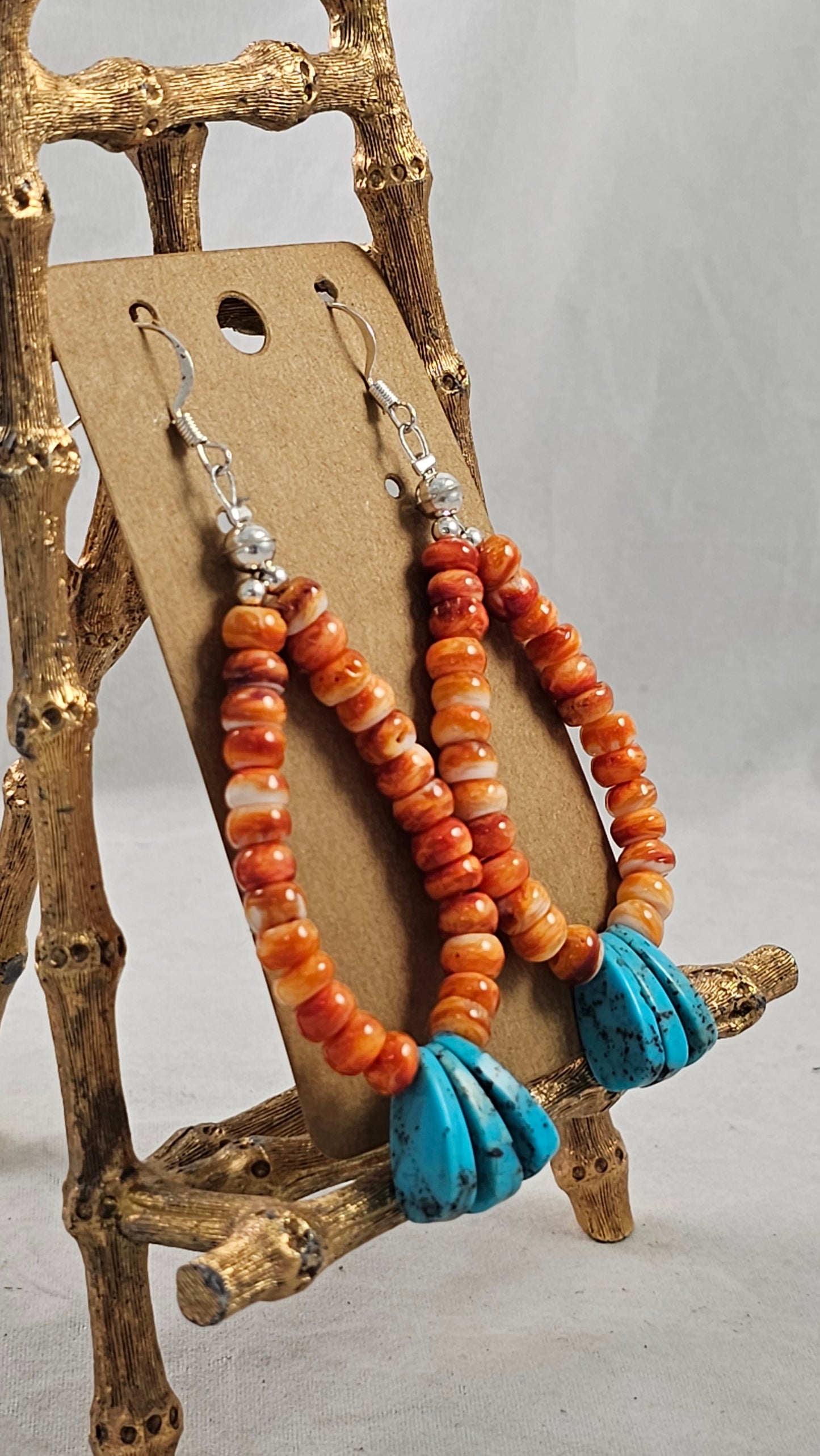 Spiney earrings by Lupe Lovato