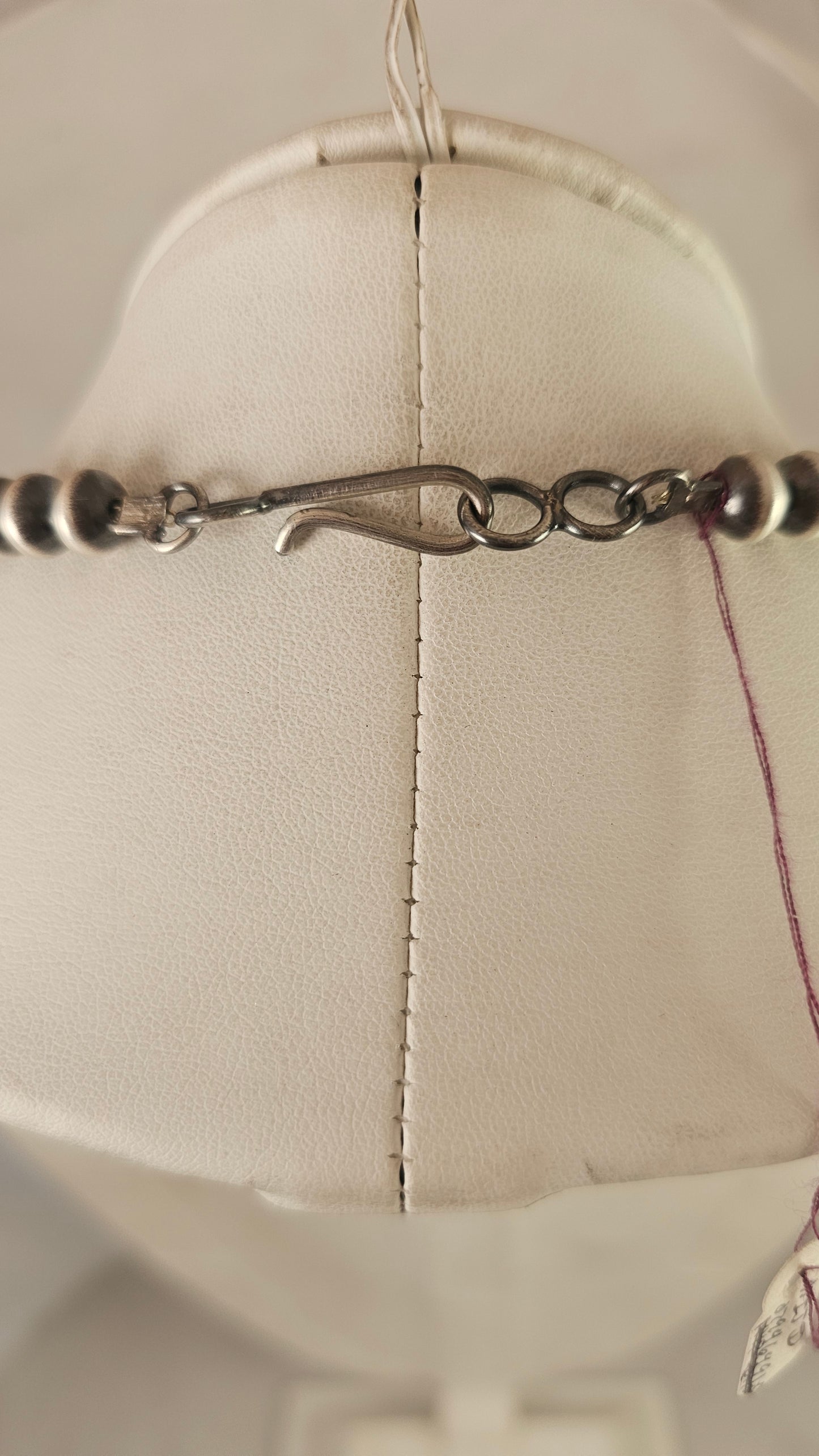 Graduated Navajo pearl necklace