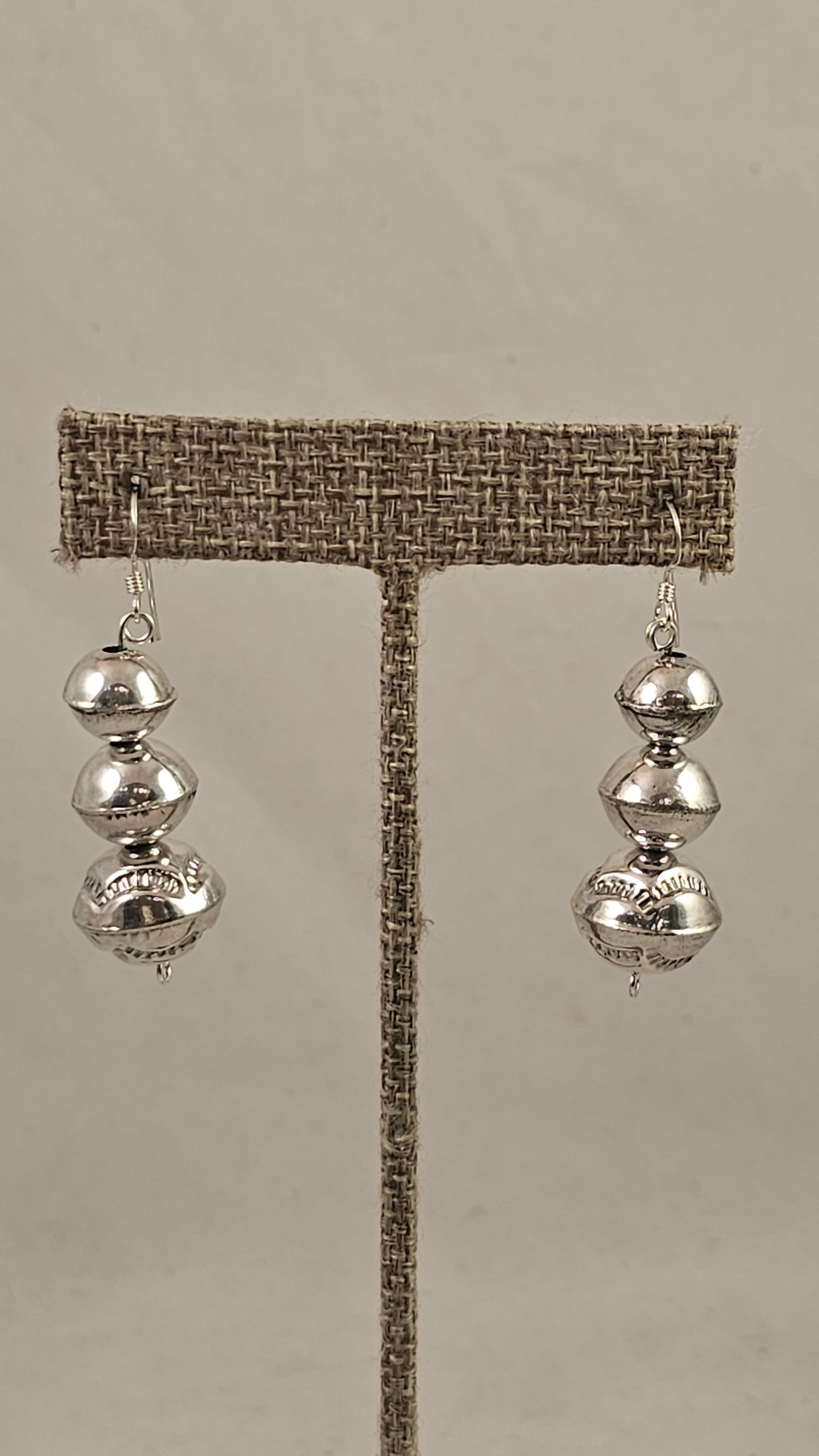Navajo pearl earrings