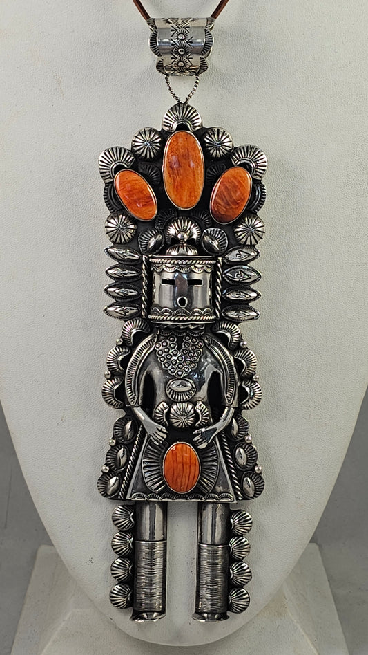 Spiney oyster kachina pendant