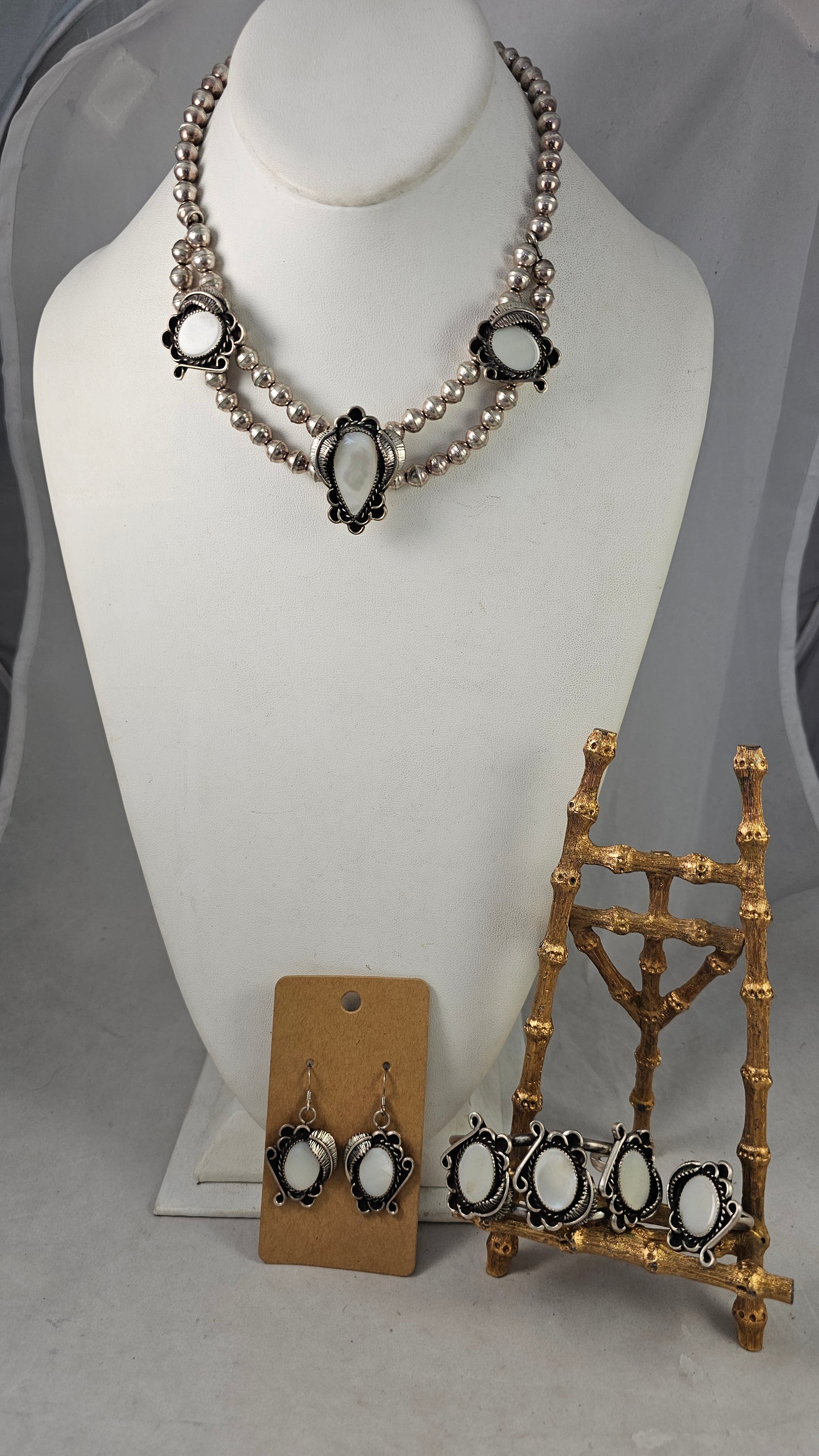 Mother of pearl 4 piece set