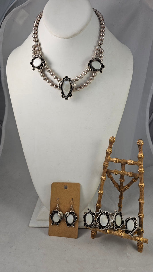Mother of pearl 4 piece set
