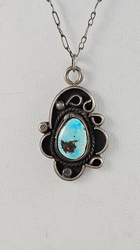 Vintage turquoise necklace