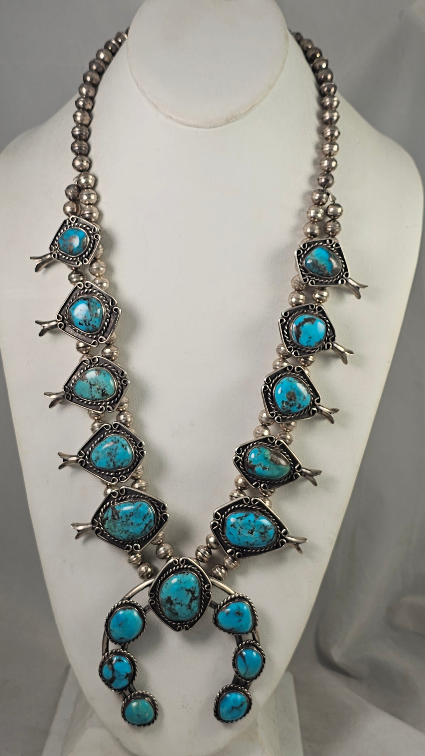 Squash blossom necklace