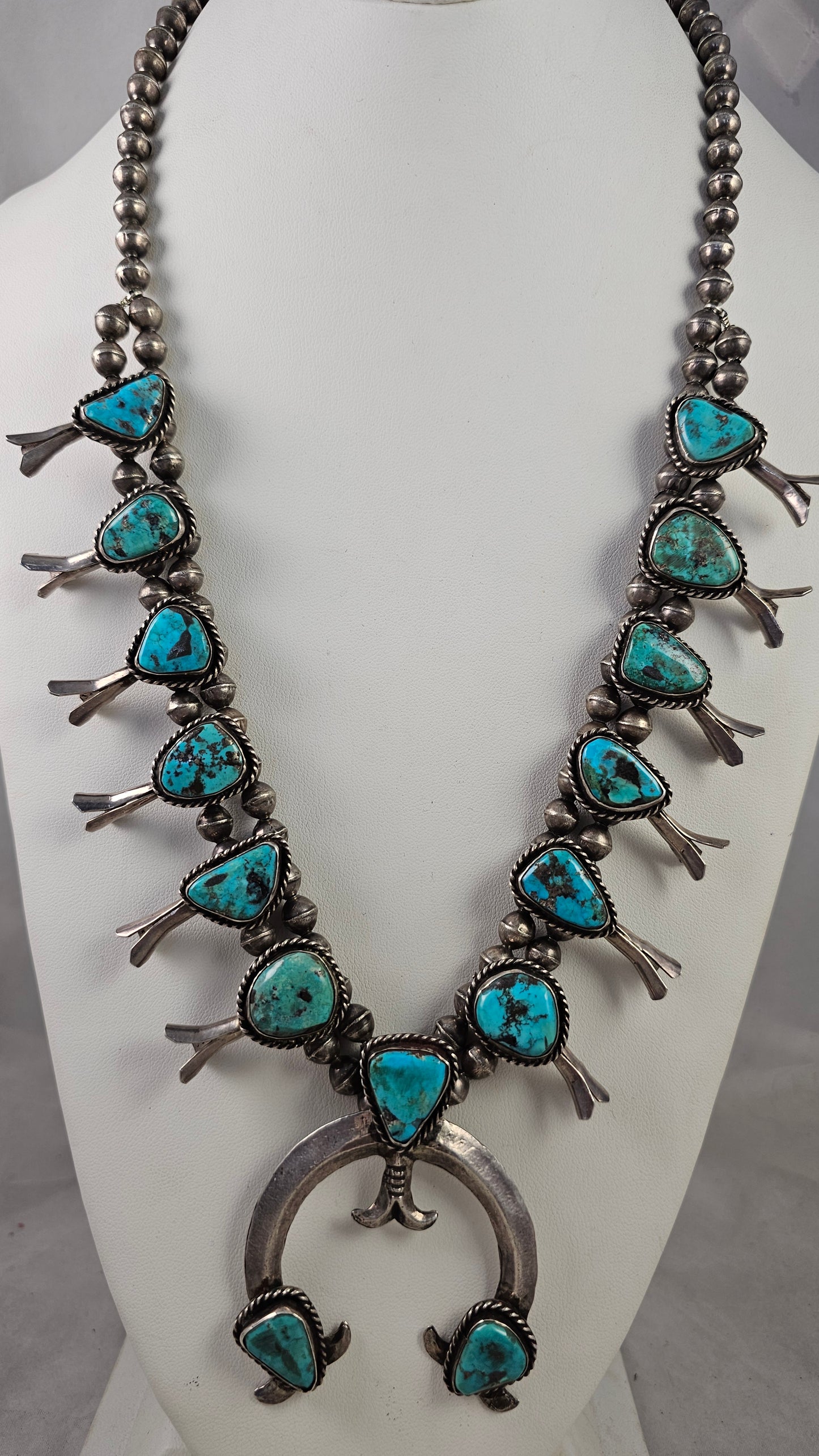 Squash blossom necklace