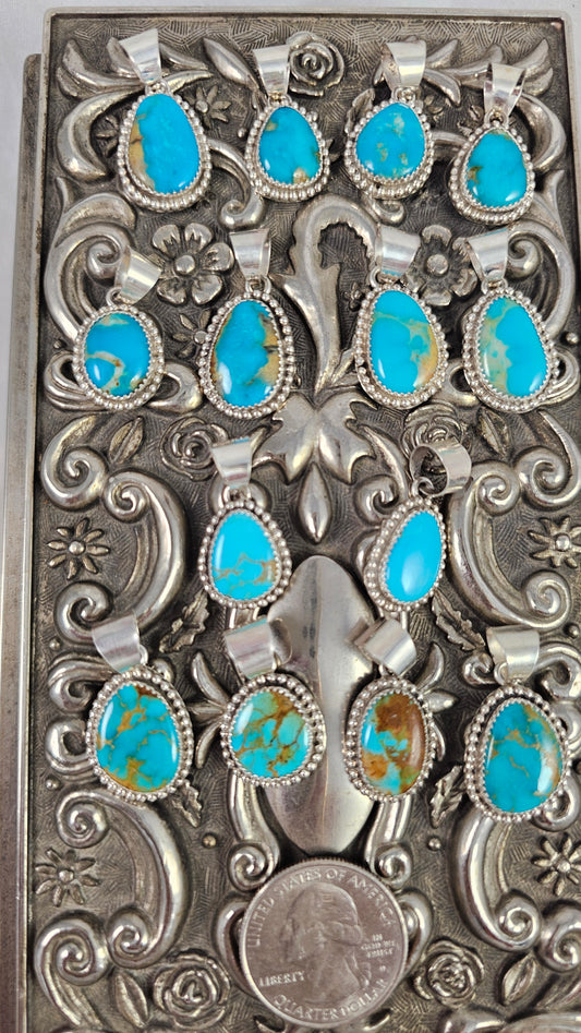 Turquoise pendants
