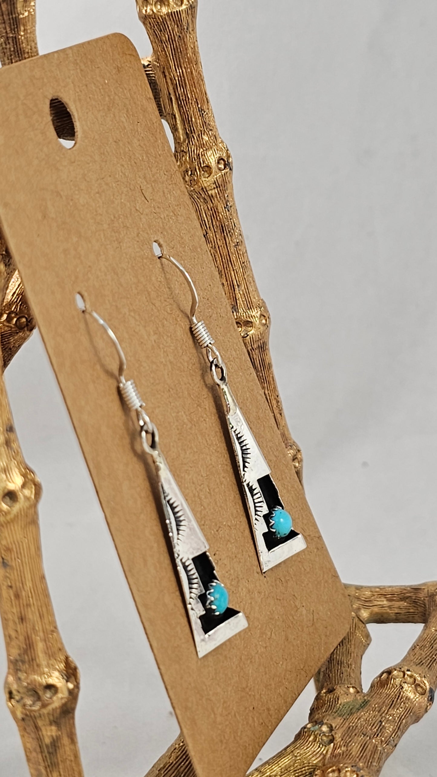 Shadow box earrings