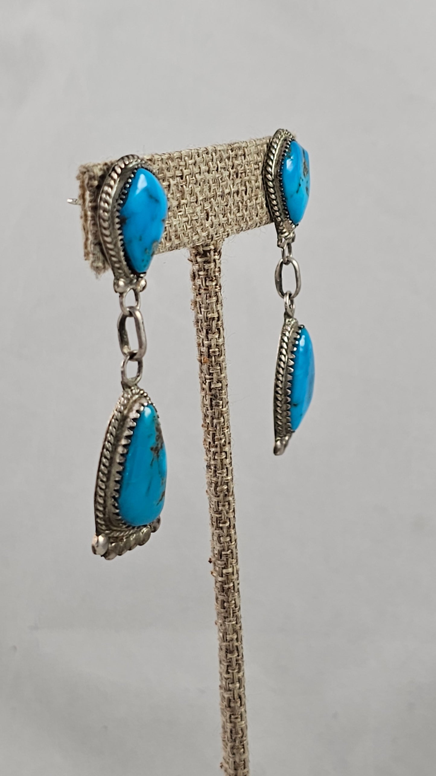 Vintage turquoise earrings