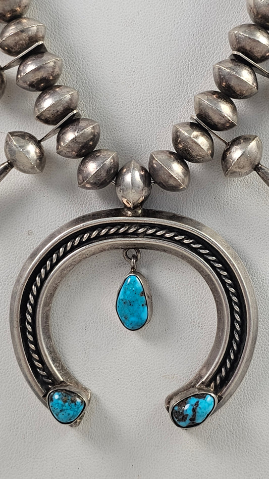 Squash blossom necklace
