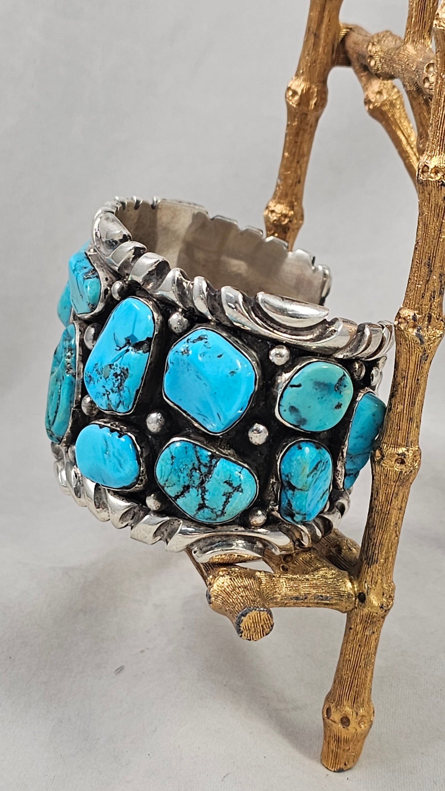 Turquoise ladies cuff
