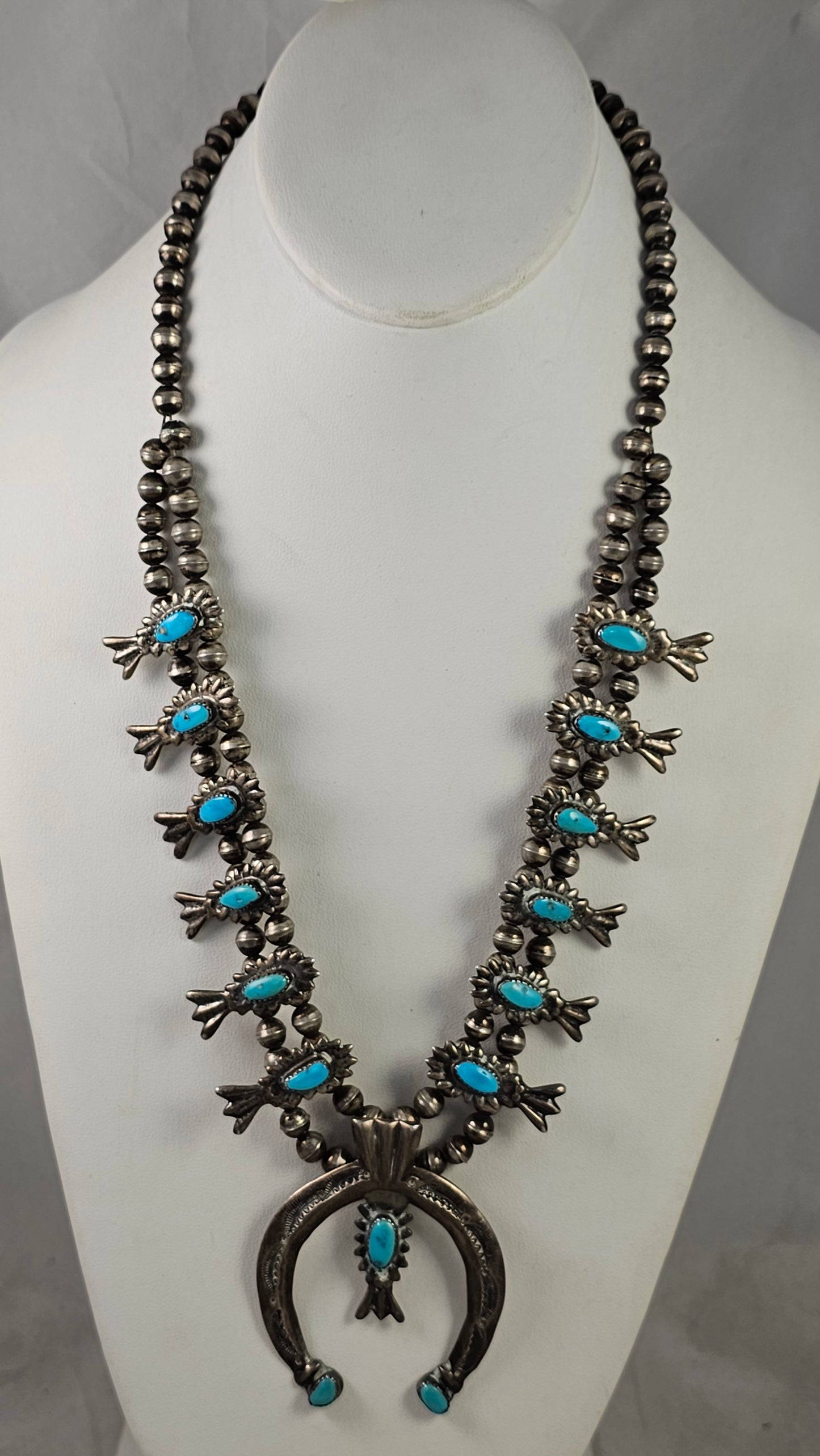 Squash blossom necklace