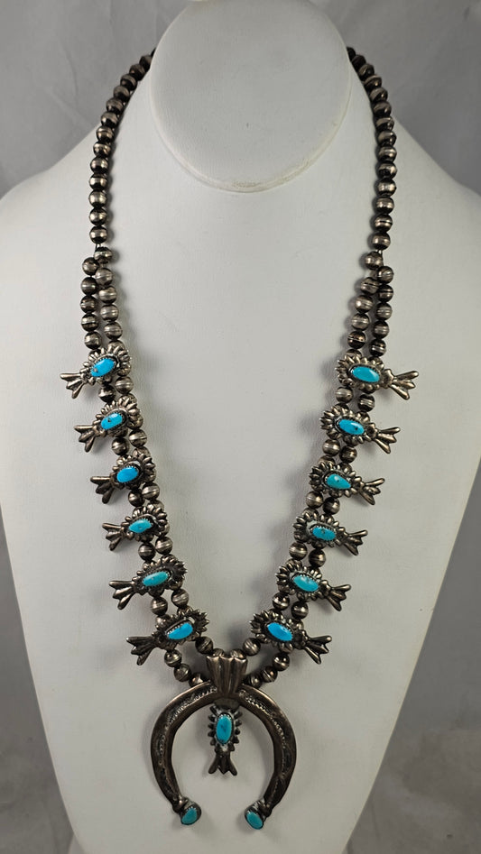 Squash blossom necklace