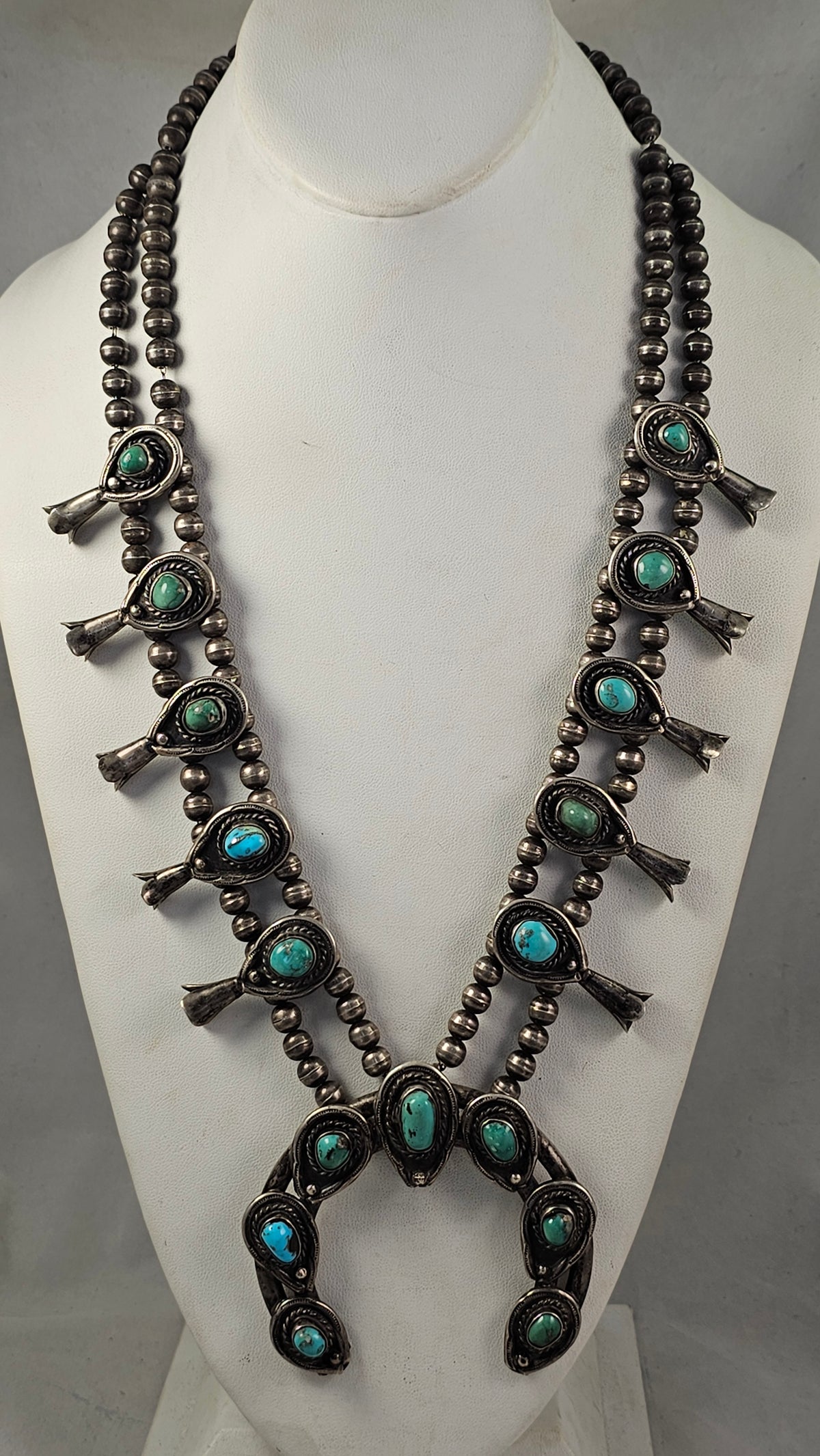 Squash blossom necklace