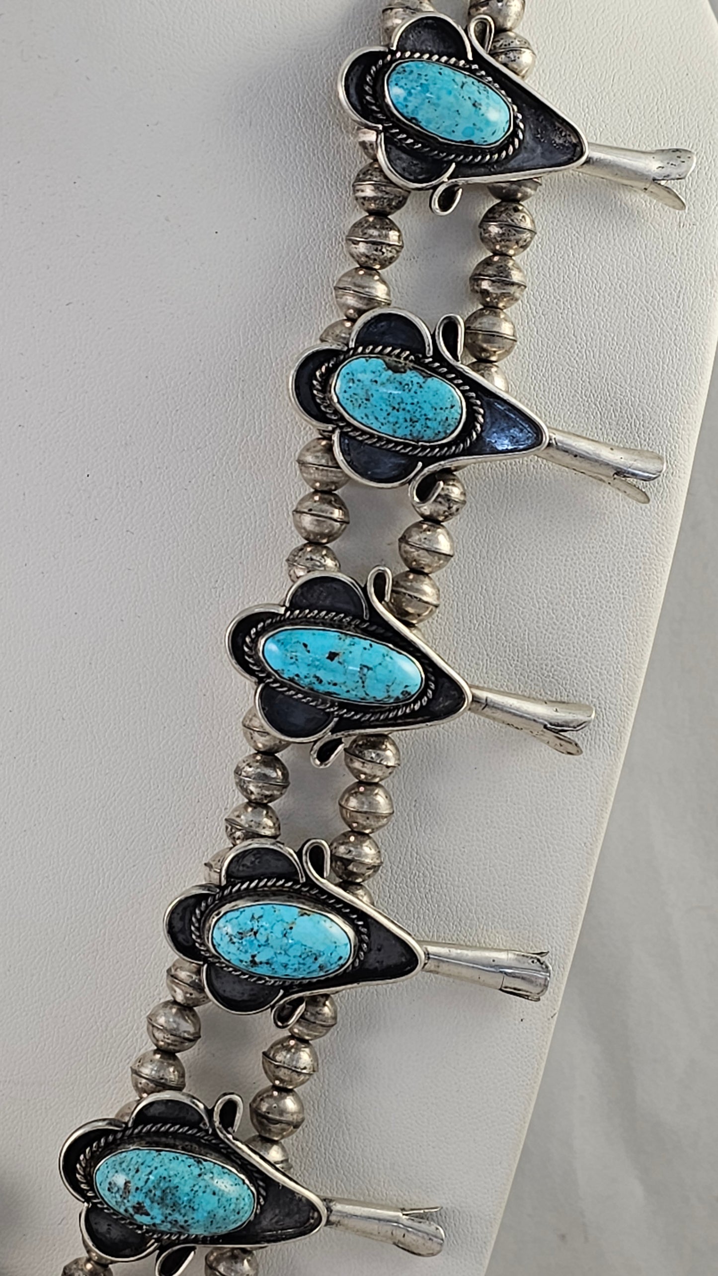 Squash blossom necklace