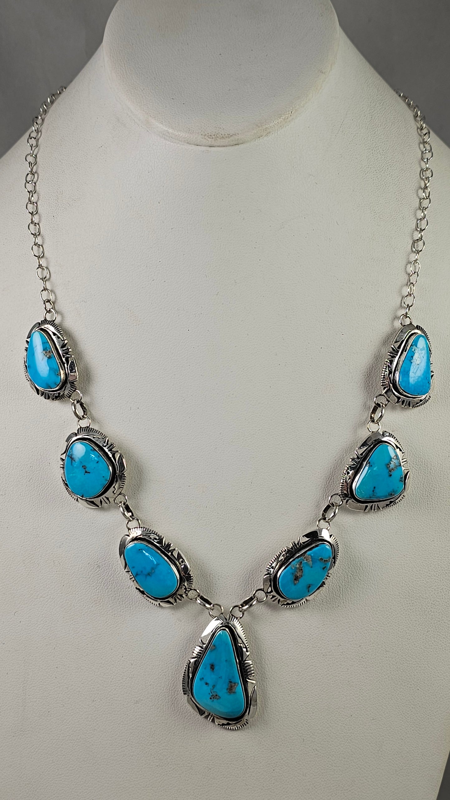 Turquoise Lariat with earrings