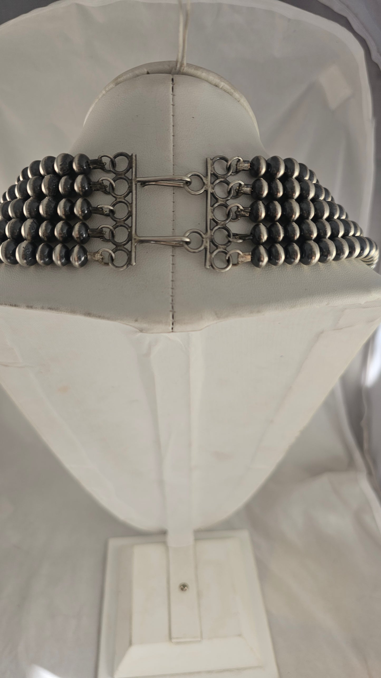 5 Strand Navajo pearl necklace