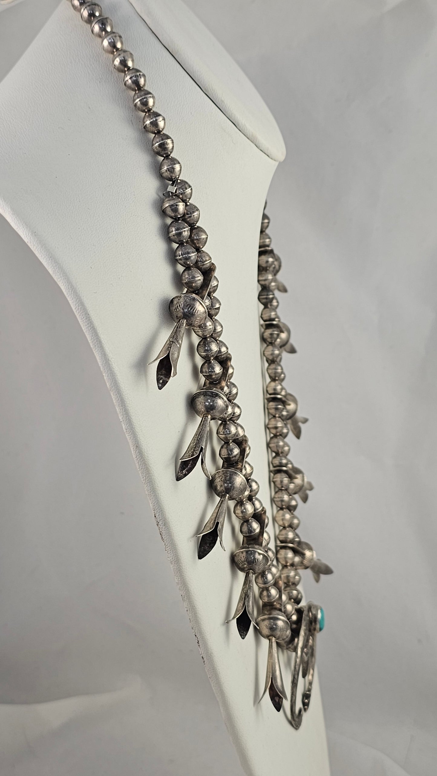 Squash blossom necklace