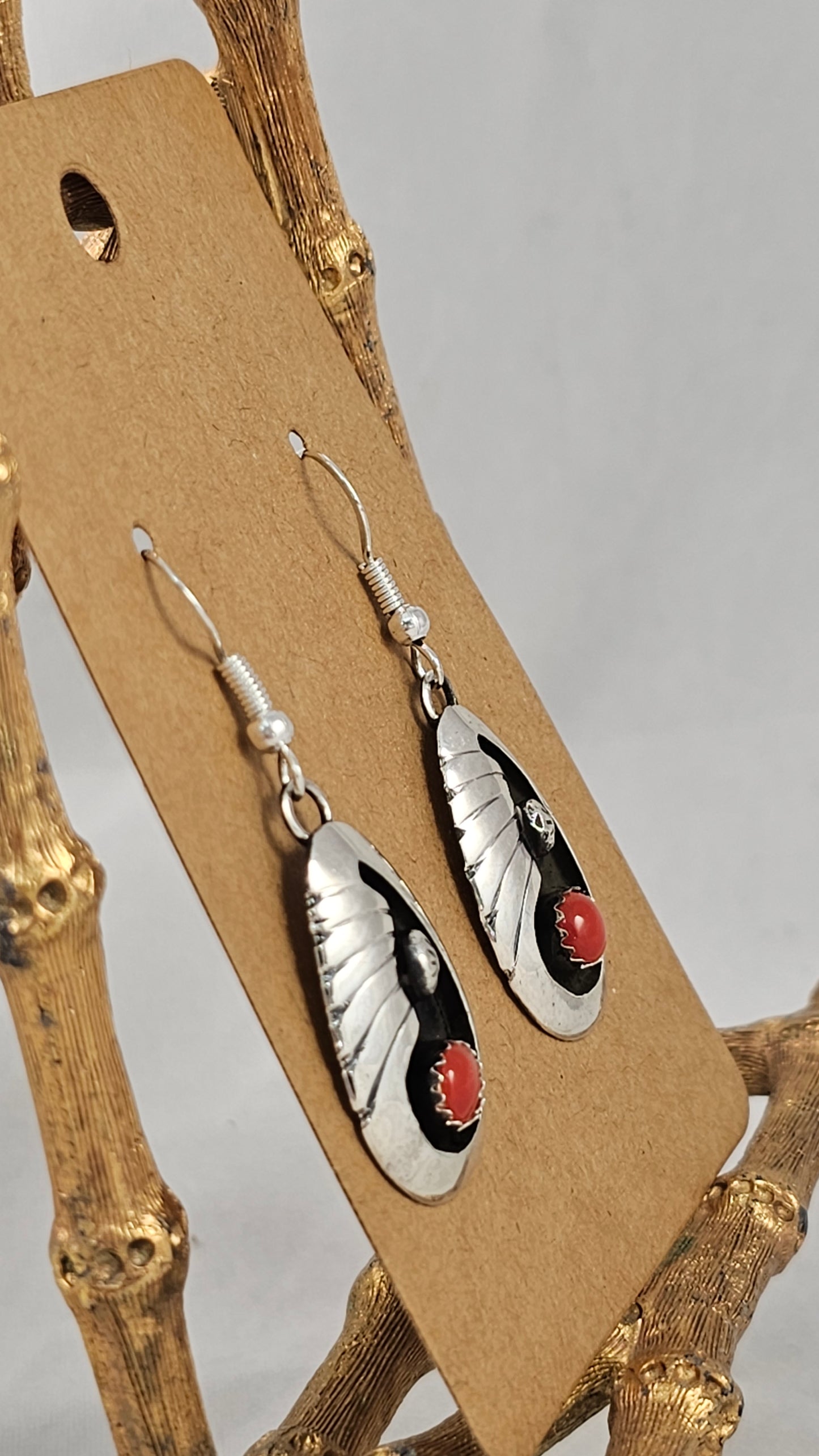 Shadow box earrings