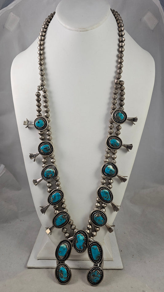 Squash blossom necklace