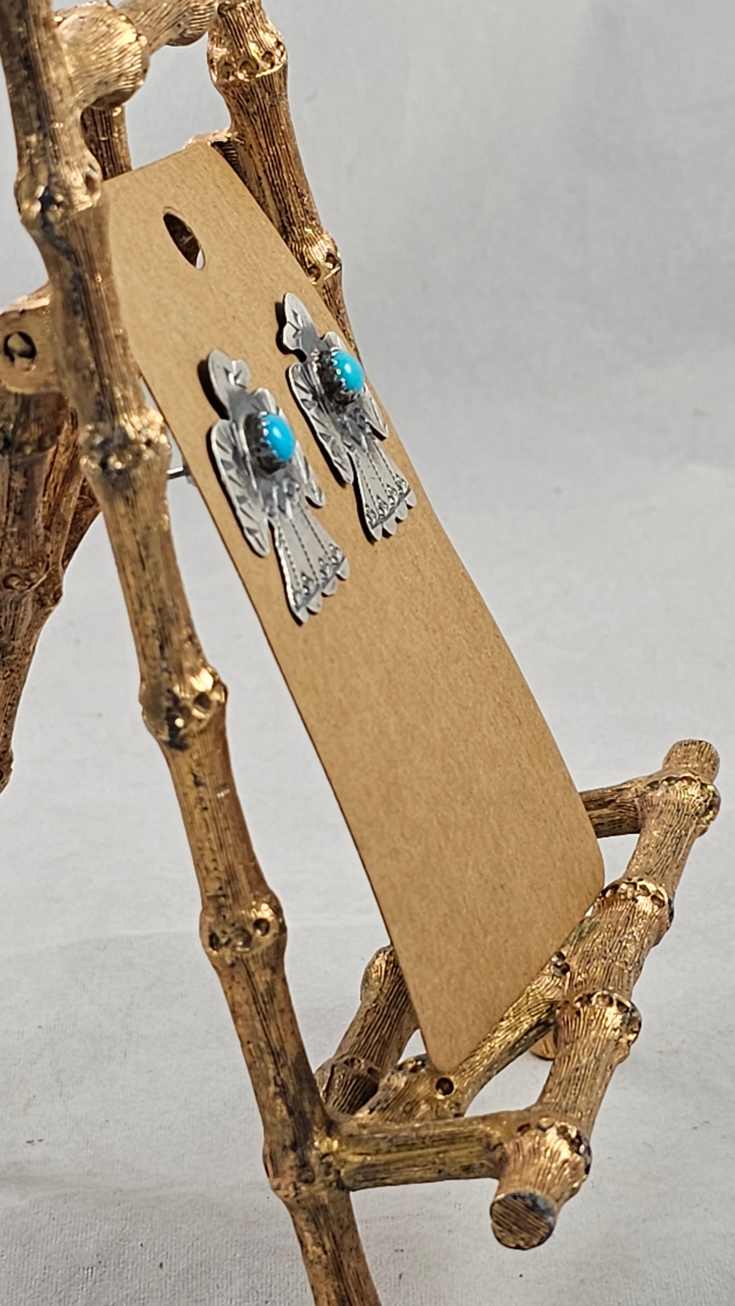 Thunderbird post earrings