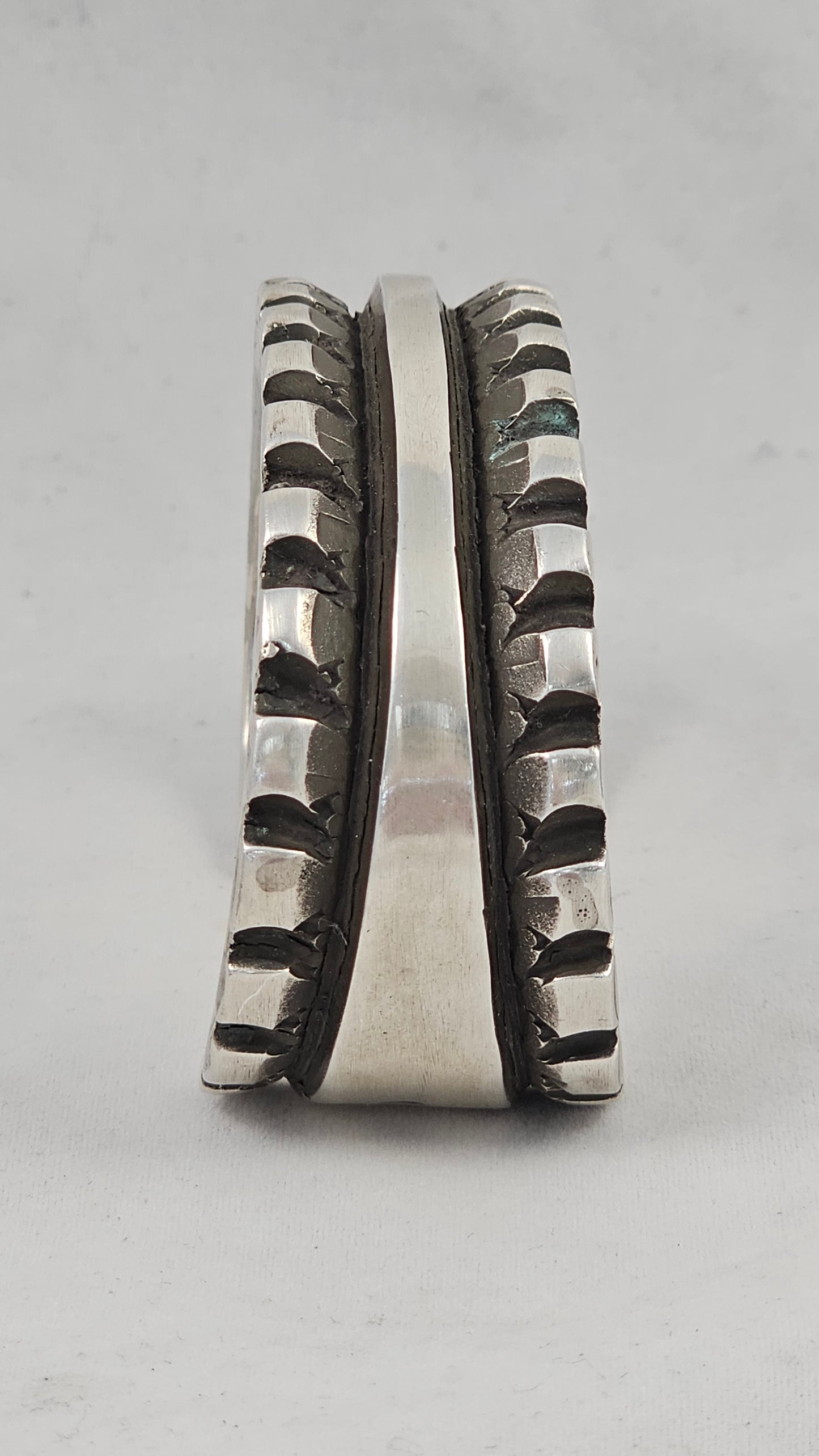 Mens Sterling cuff by Elvira Bill
