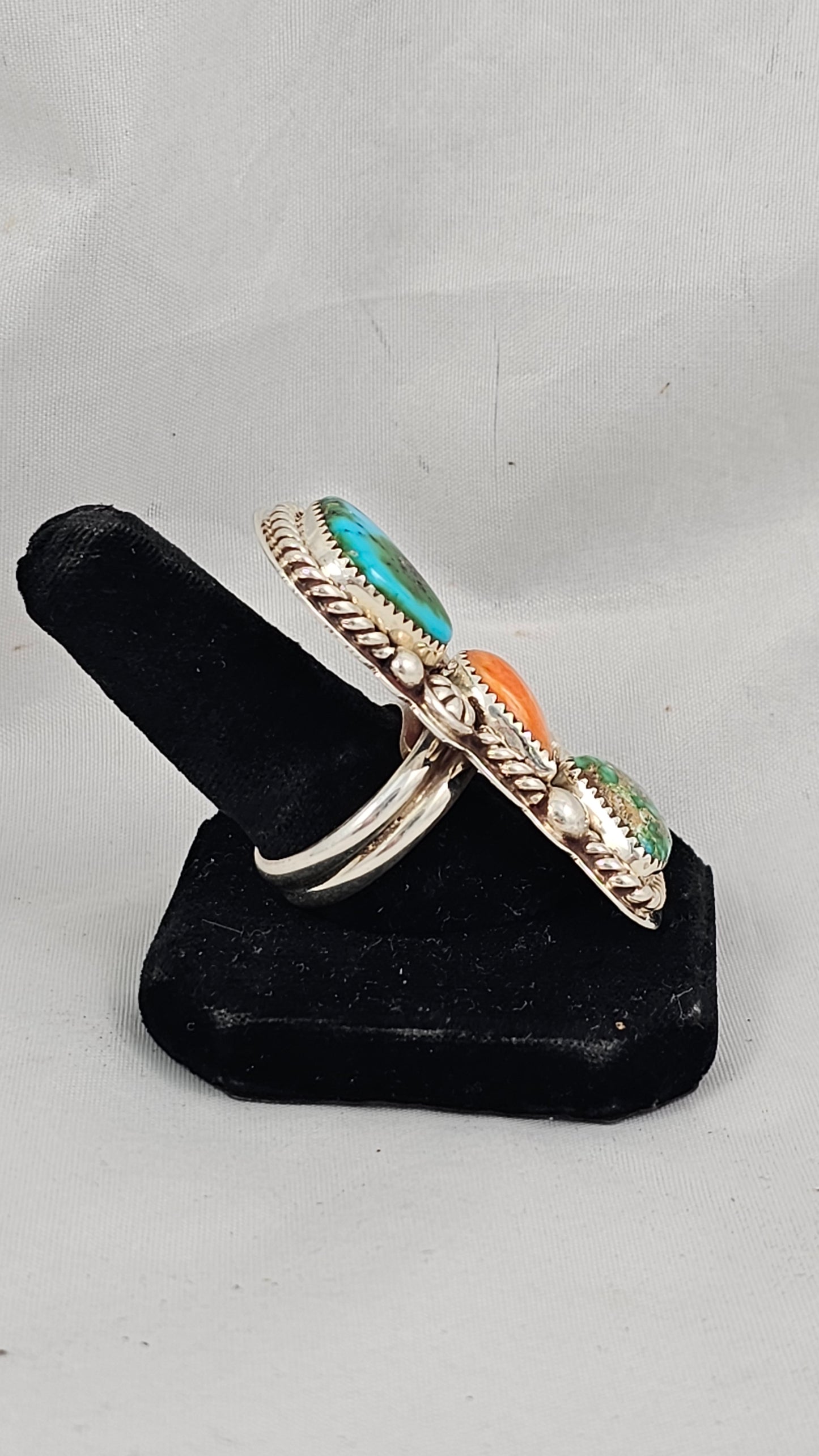 Sonoran Gold & Spiney Oyster adjustable ring