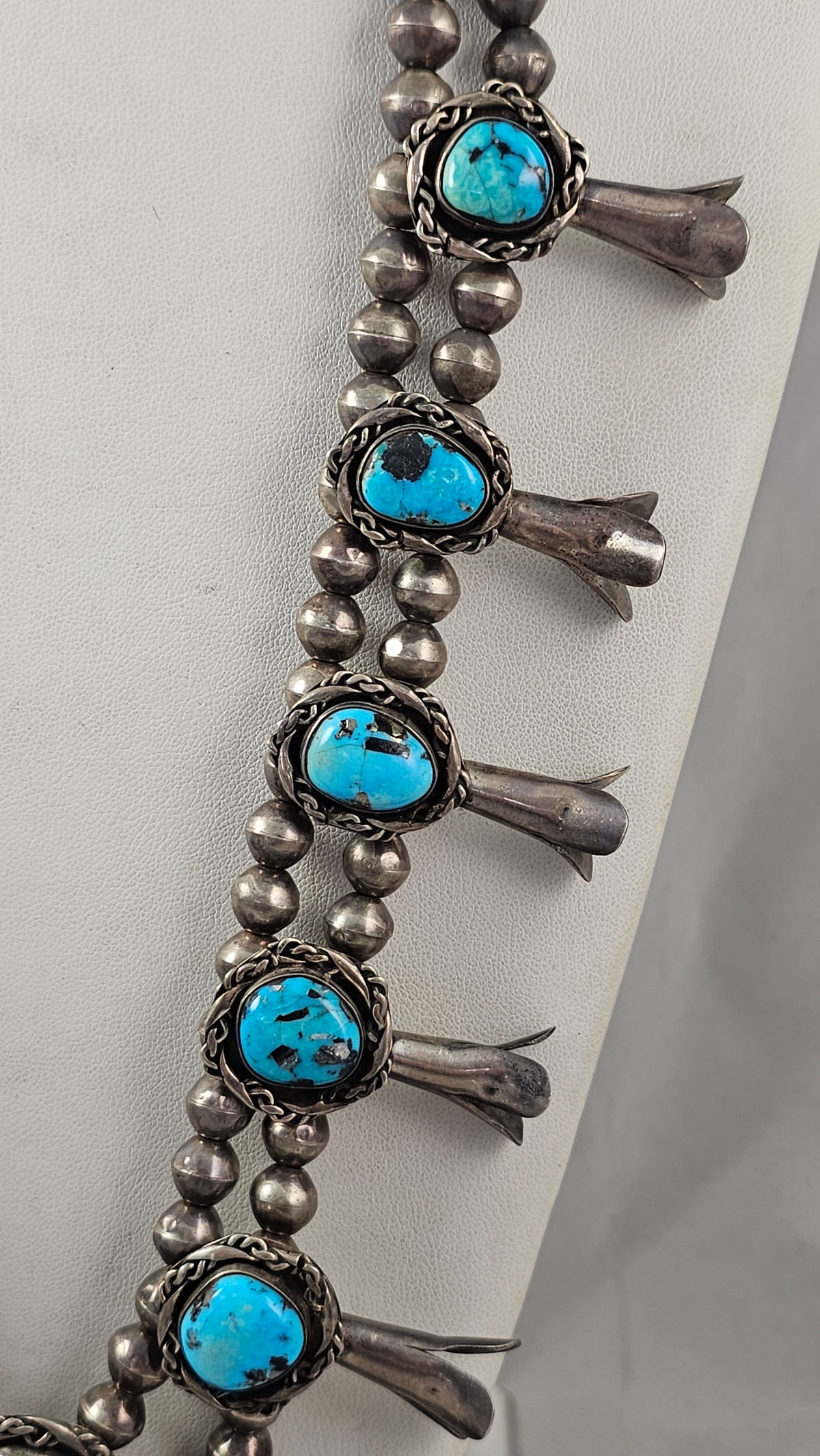 Squash blossom necklace