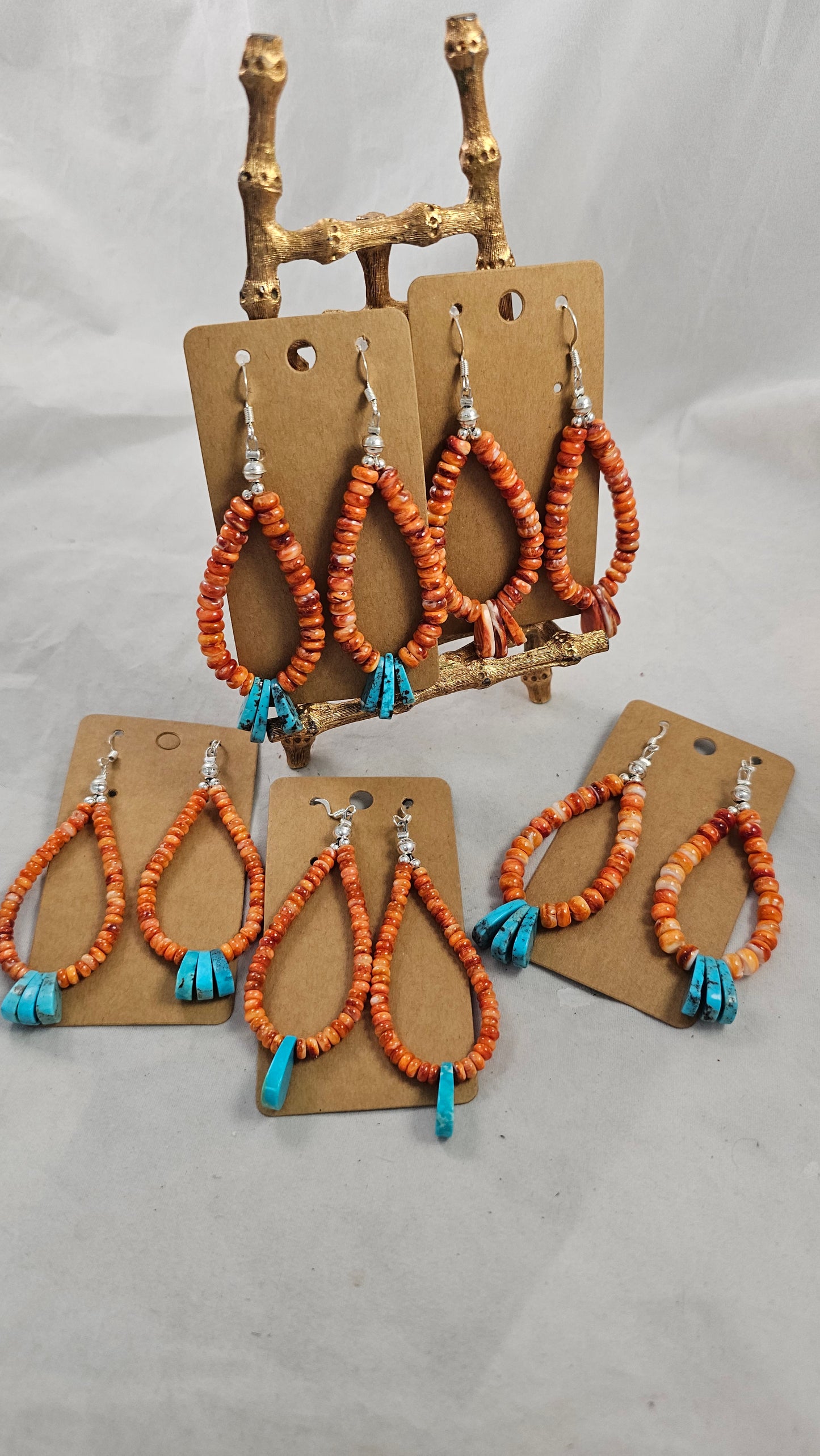 Spiney earrings by Lupe Lovato
