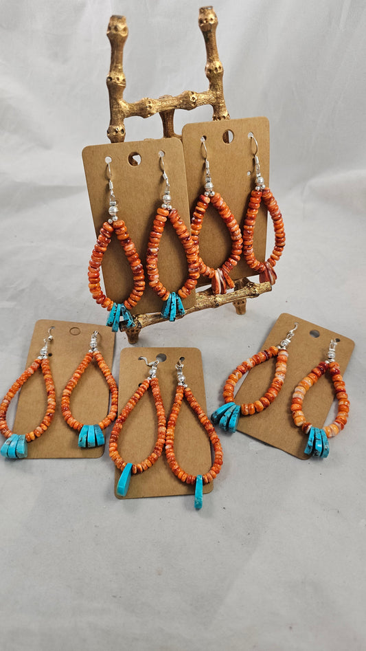 Spiney earrings by Lupe Lovato