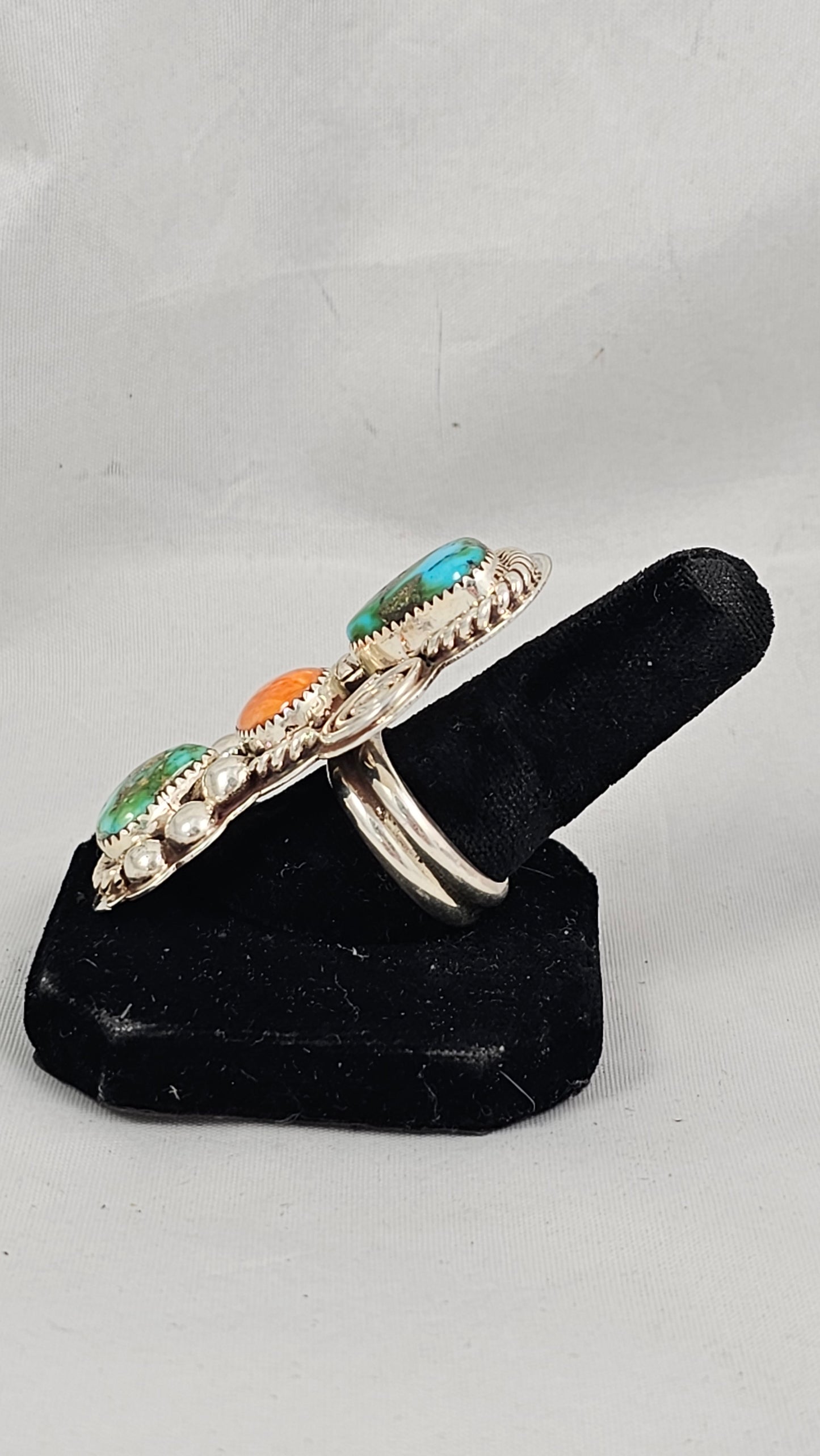 Sonoran Gold & Spiney Oyster adjustable ring