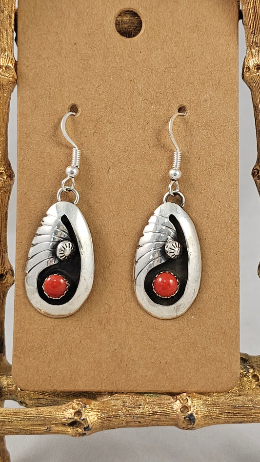 Shadow box earrings