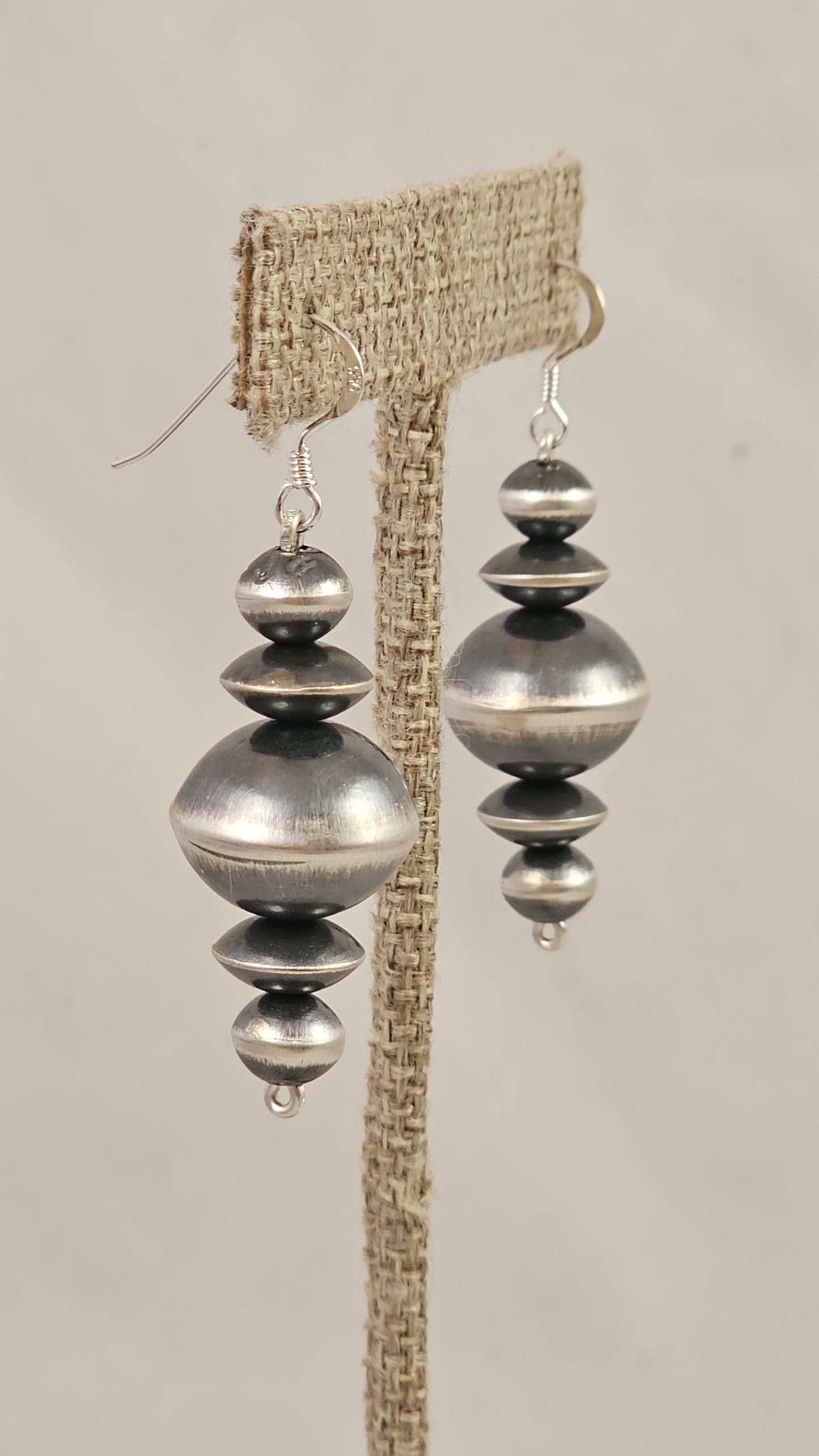 Navajo pearl earrings