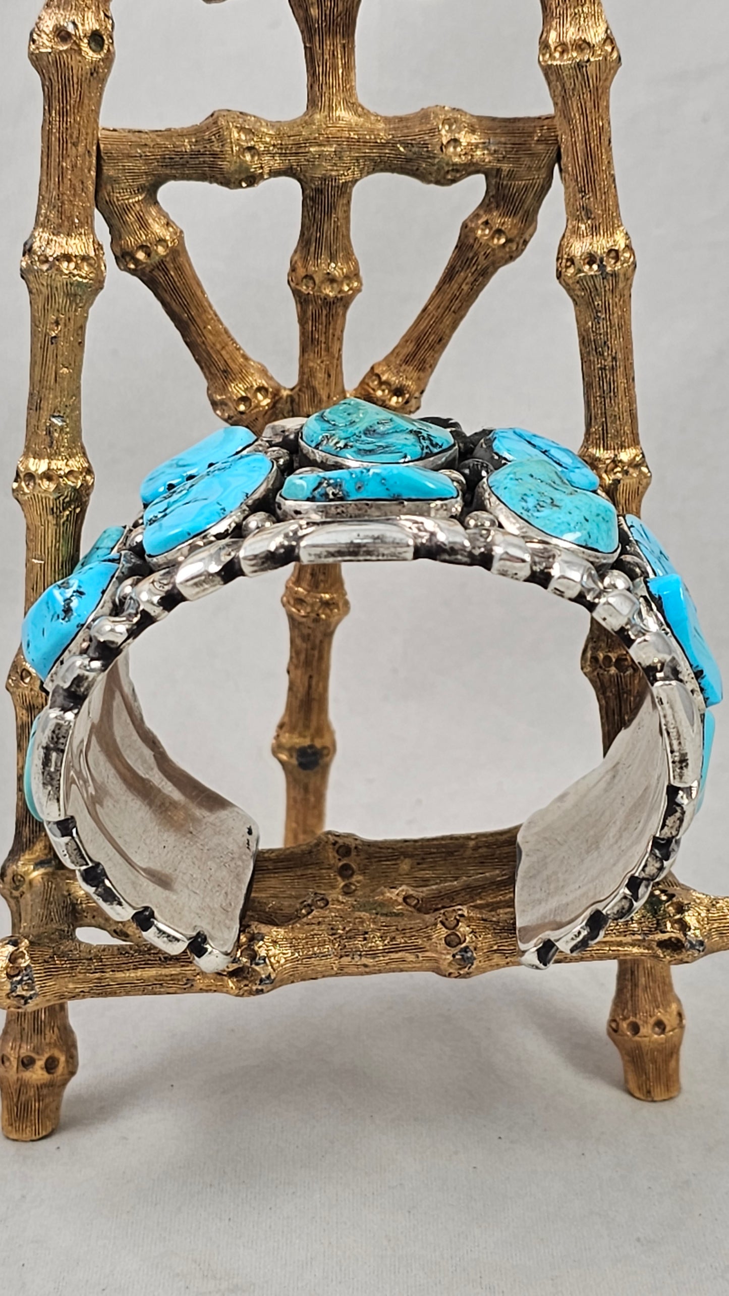 Turquoise ladies cuff