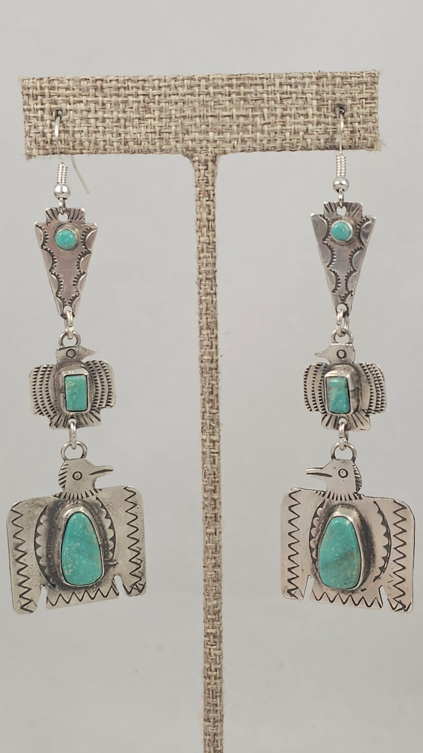 Thunderbird chandelier earrings