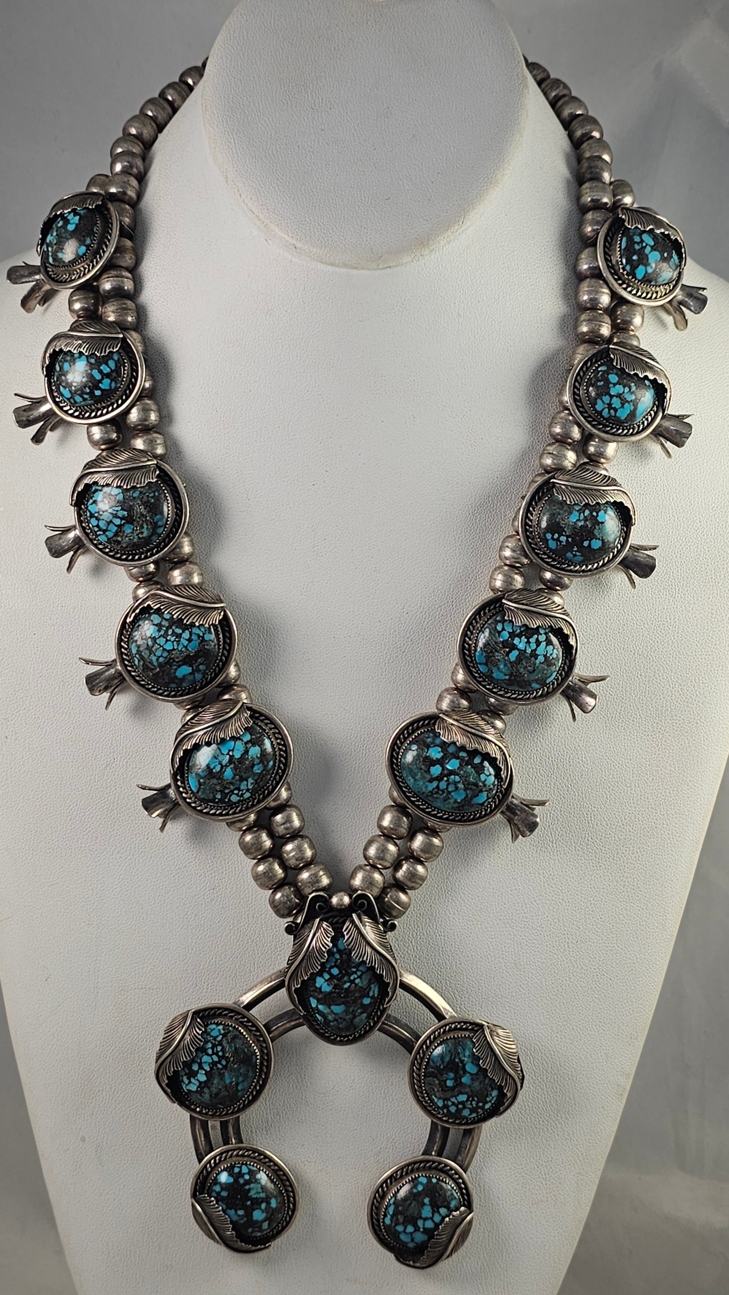 Squash blossom necklace