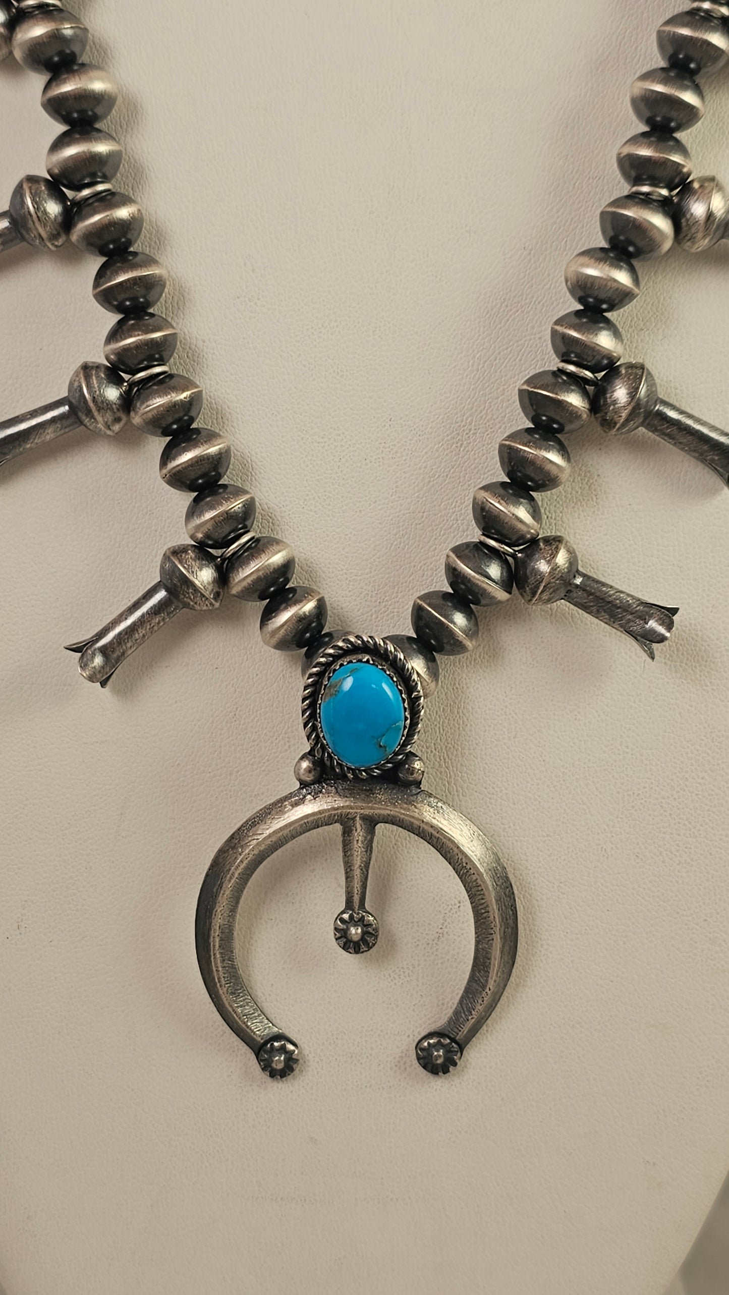 Squash blossom necklace