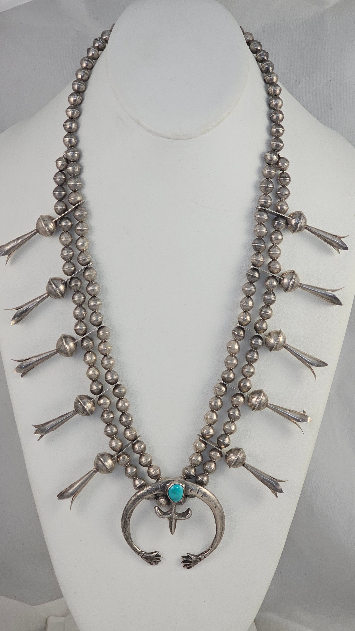 Squash blossom necklace
