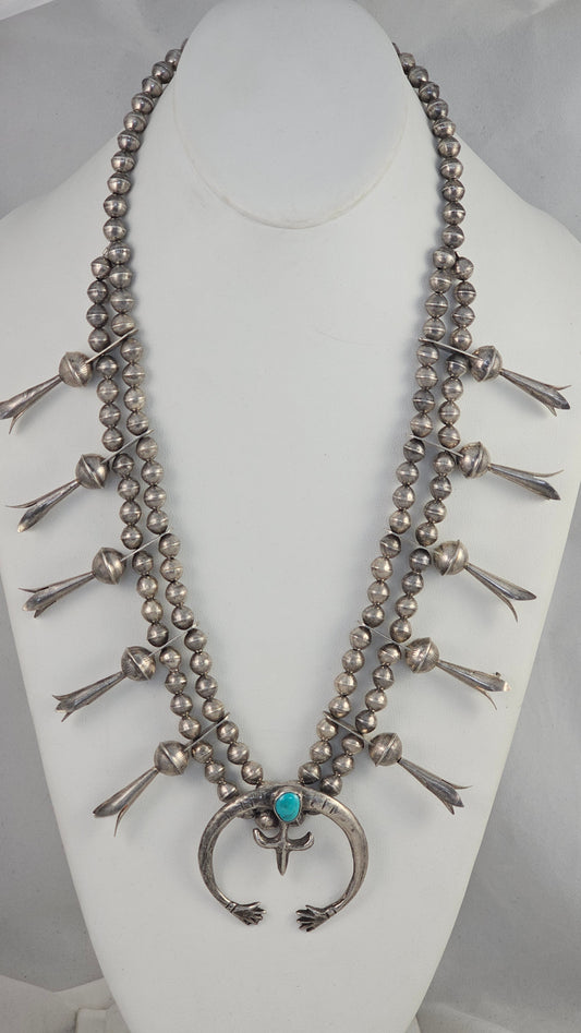 Squash blossom necklace