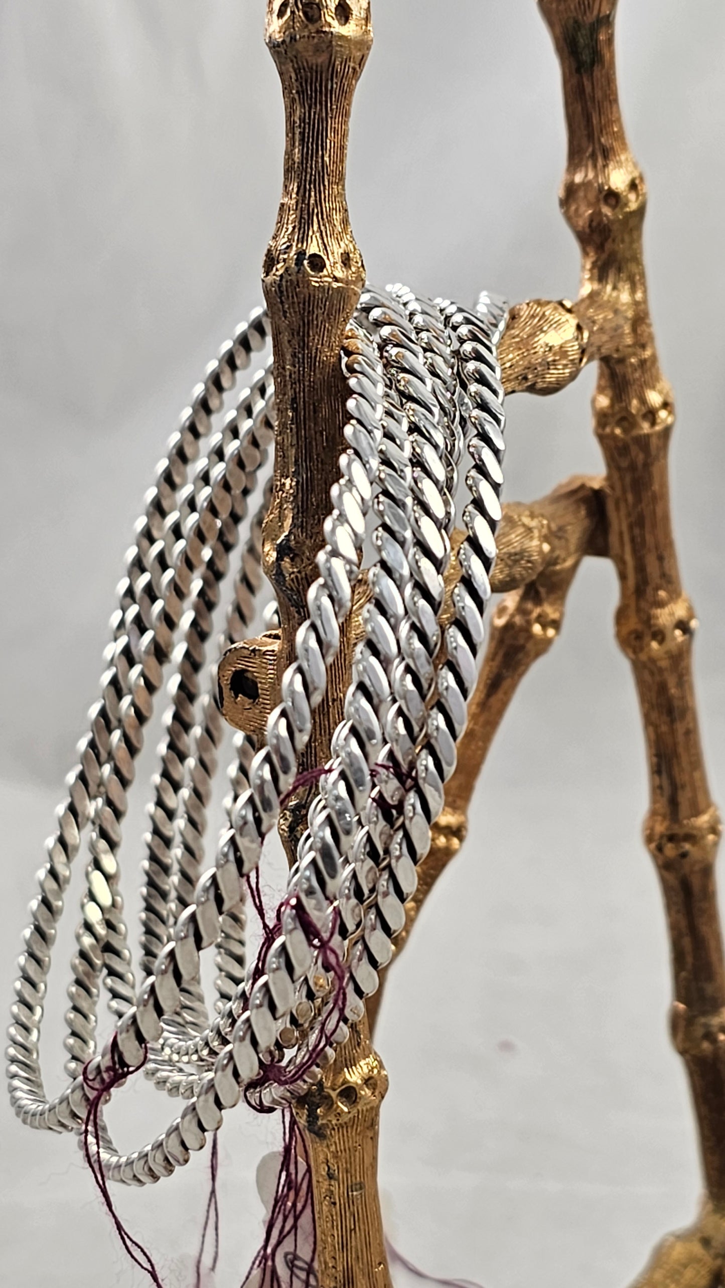 Twist bangle bracelet