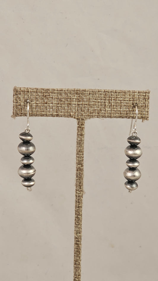 Navajo pearl earrings